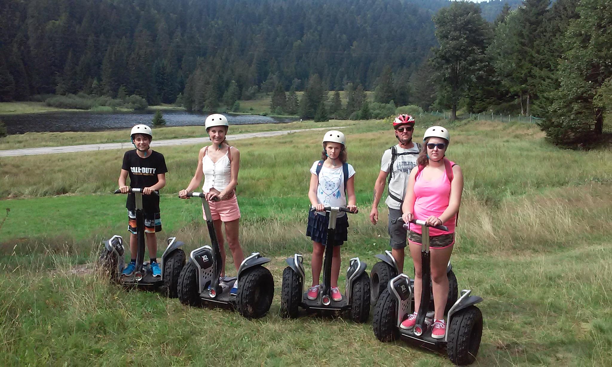 Les balades en gyropode SEGWAY tout terrain Massif des Vosges
